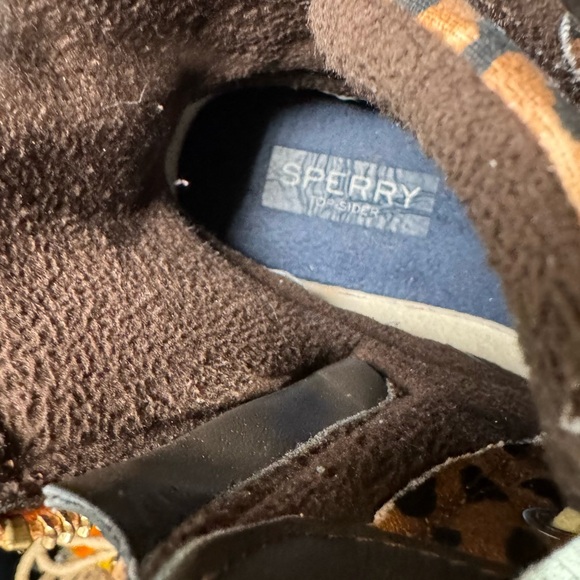 Speedy Women’s Syren Gulf Leopard Duck Size 7.5 Brown Boots Ankle Low Heel 1-2” - Picture 11 of 11